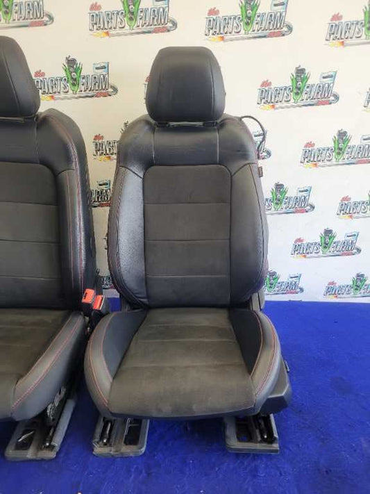 2015-2017 Ford Mustang GT Cali Special Set Seats Leather Bucket Repaired 2741