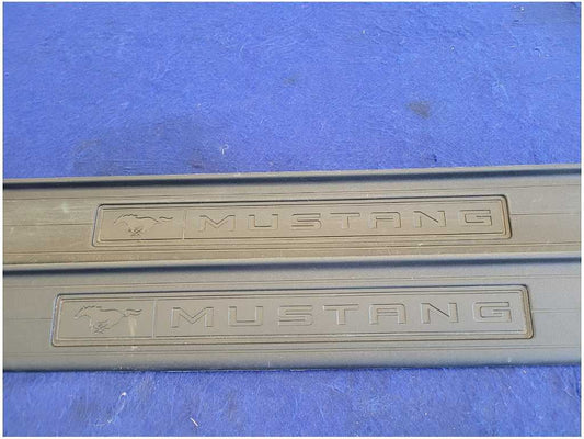2015-2023 Ford Mustang GT S550 Pair Door Sill Plates Scuff Front 2794