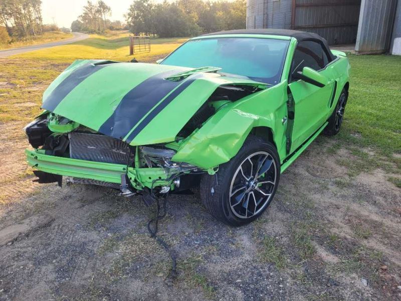 2013-2014 Ford Mustang Passenger Front Door Convertible Shell Paint HD 2633 - The Parts Farm