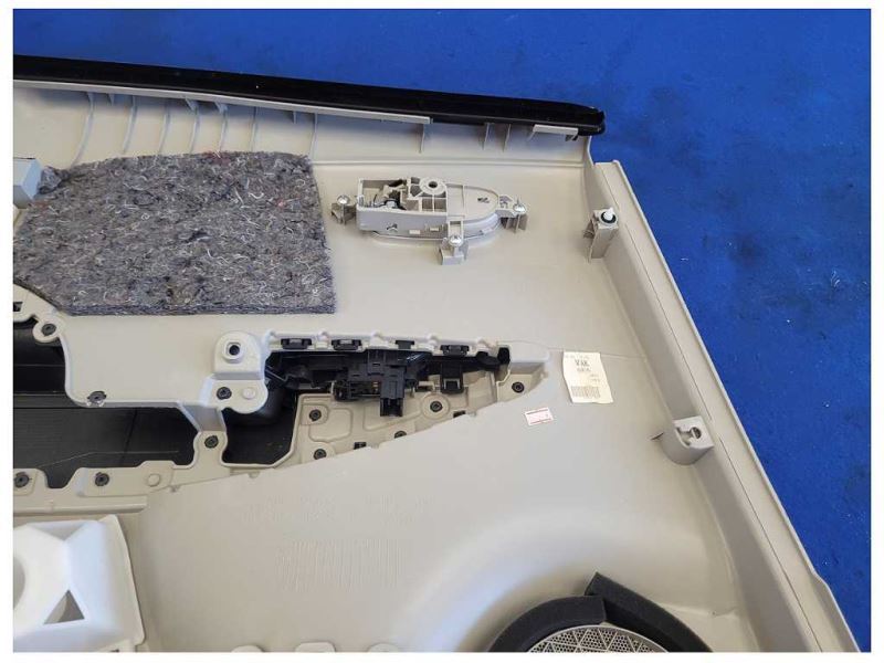 2011-2012 Nissan Leaf Passenger RH Rear Back Door Panel Interior Trim 1856 - The Parts Farm