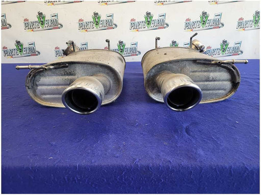 2011-2014 Ford Mustang GT S197 5.0L Pair Mufflers Exhaust Rear Convertible 2715