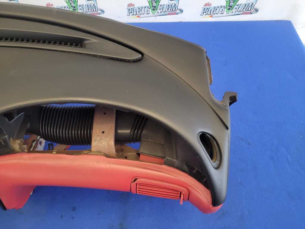 1994-1995 Ford Mustang GT 5.0L Dashboard Panel Cover Black Red 2631 - The Parts Farm