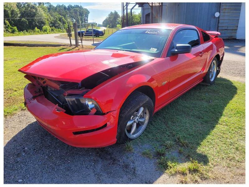 2005-2009 Ford Mustang GT Fuel Door Gas Cap Driver Rear Paint D3 2600 - The Parts Farm