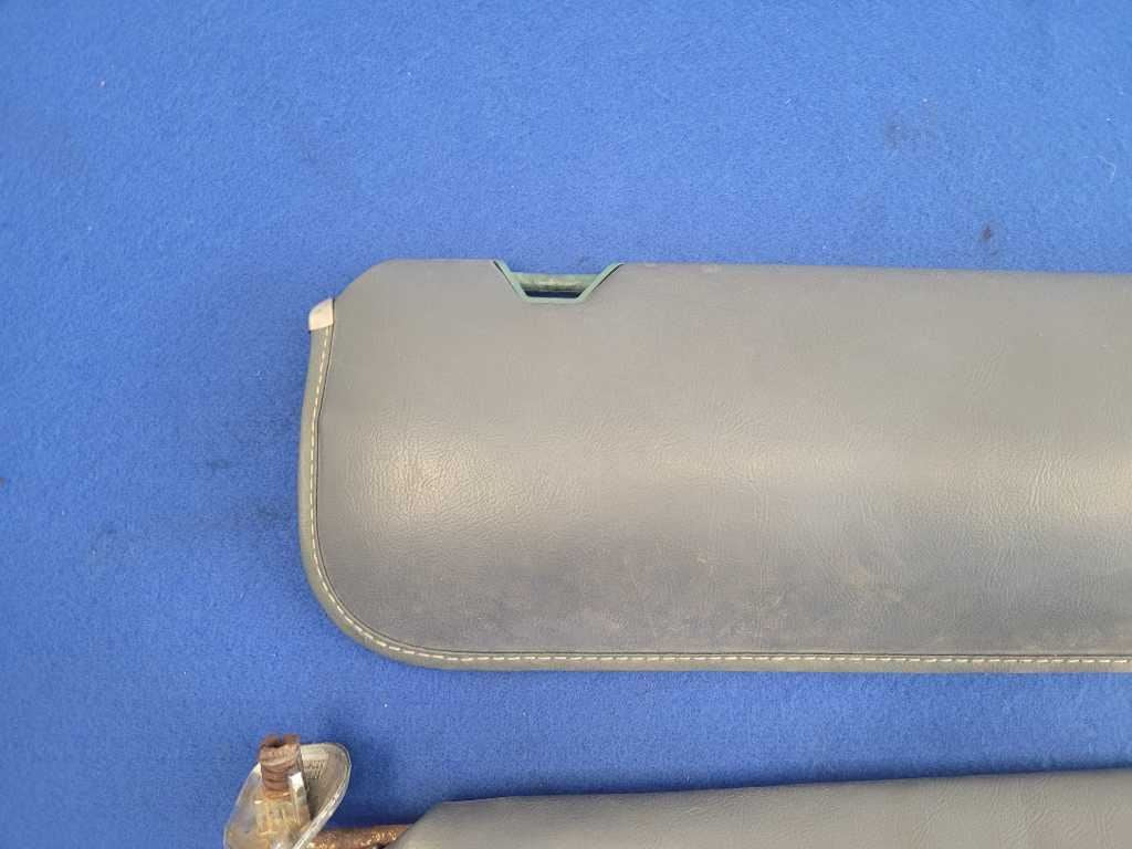 1990 Ford Mustang ASC Mclaren Convertible Front Sun Visors Shade *Crack* 2603 - The Parts Farm
