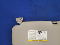 2011-2012 Nissan Leaf Pair Front Sun Visors Shade Mirror Upper Windshield 1856 - The Parts Farm