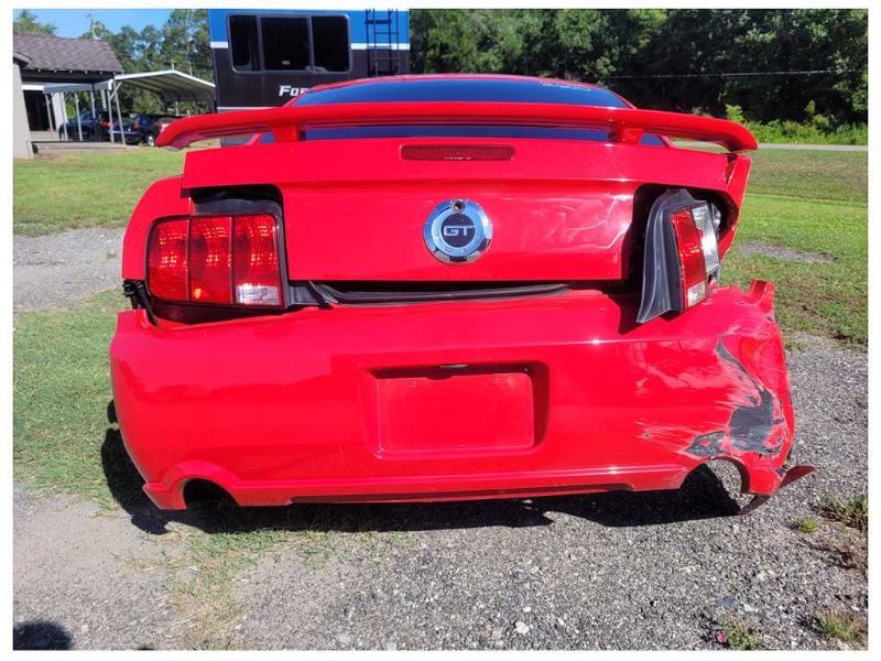 2005-2009 Ford Mustang GT Fuel Door Gas Cap Driver Rear Paint D3 2600 - The Parts Farm