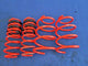 2011-2014 Ford Mustang GT Eibach Sportline Front Back Springs Red Lowering 2633 - The Parts Farm