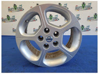 2011-2012 Nissan Leaf Wheel Rim 16x6.5 Alloy 5 Spoke Cap Silver 1856 - The Parts Farm