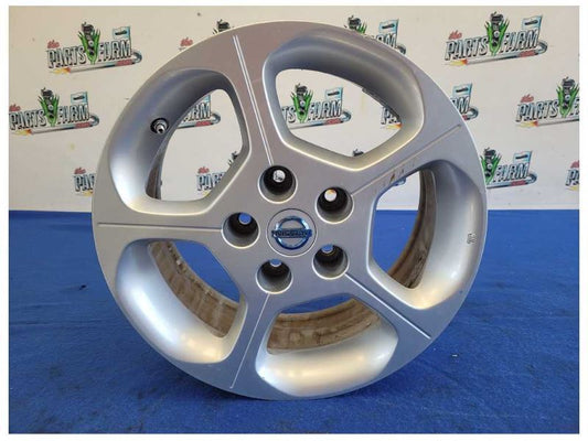 2011-2012 Nissan Leaf Wheel Rim 16x6.5 Alloy 5 Spoke Cap Silver 1856 - The Parts Farm