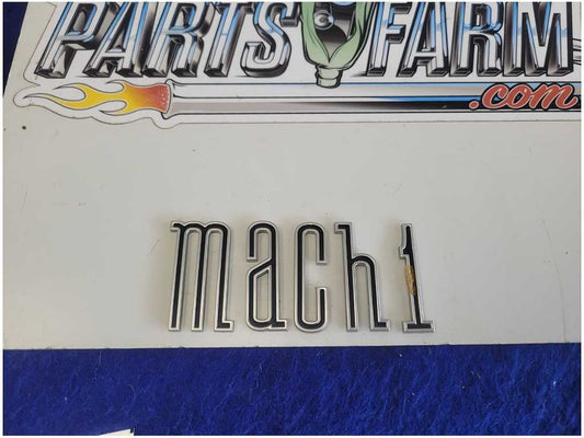 2003-2004 Ford Mustang GT Mach 1 Emblems Letters Plaque 2836