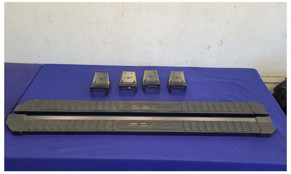 2015-2022 Ford F150 Pickup Truck Crew Cab OEM Sidestep Bars Boards - The Parts Farm