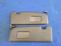 2001-2006 BMW M3 E46 Convertible Pair Sun Visors Shade Mirror Black1981 - The Parts Farm