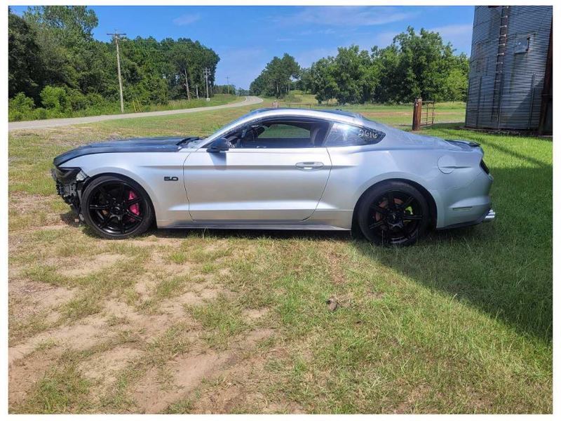 2015-2017 Ford Mustang GT S550 Coupe Upper Seat Beige Cushion Rear Back 2616 - The Parts Farm