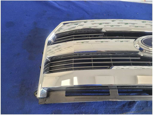 2015-2017 Ford F150 F-150 Truck Front Grill Horizontal Bar Shutter Chrome 2854