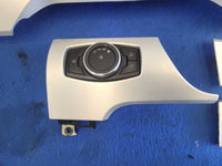 2015-2017 Ford Mustang GT S550 Dash Trim Vent Bezel Gauge Premium Molding 2442 - The Parts Farm