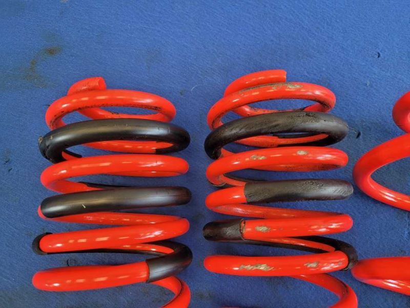 2011-2014 Ford Mustang GT Eibach Sportline Front Back Springs Red Lowering 2633 - The Parts Farm