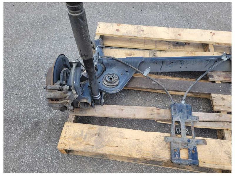 2011-2012 Nissan Leaf Back Axle Rear Subframe Beam Knuckle 1856 - The Parts Farm