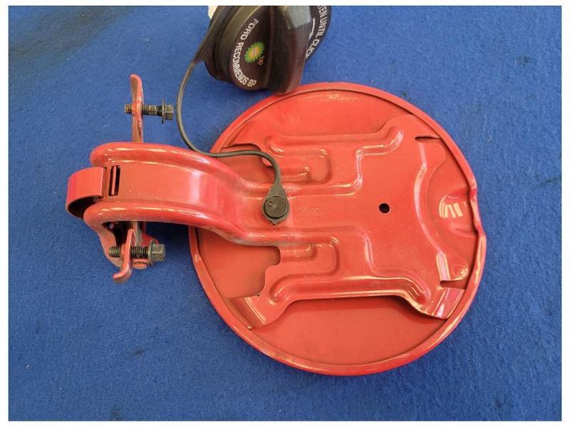 2005-2009 Ford Mustang GT Fuel Door Gas Cap Driver Rear Paint D3 2600 - The Parts Farm