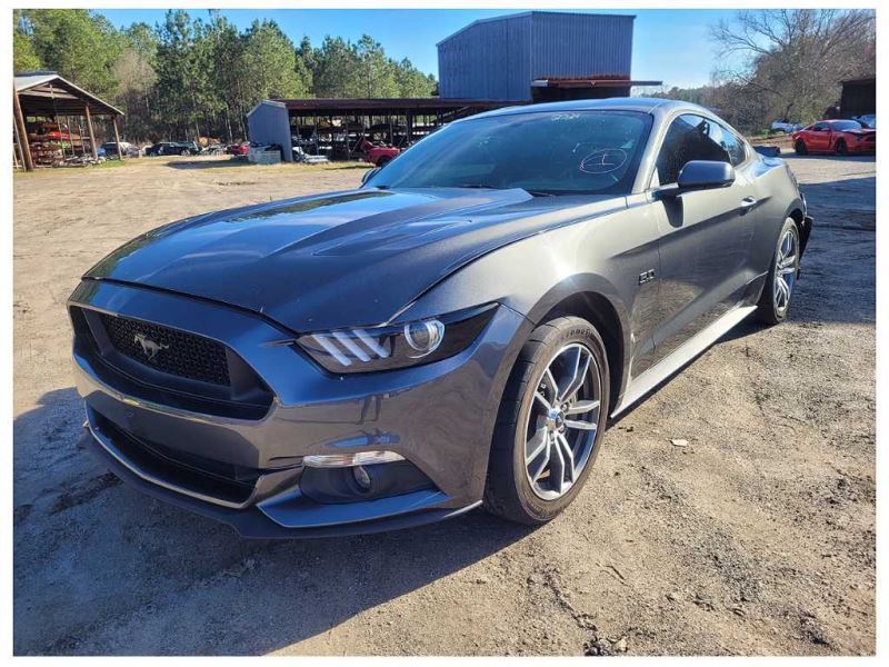2015-2023 Ford Mustang GT S550 Driver Left Front Door Coupe Shell Paint J7 2524 - The Parts Farm