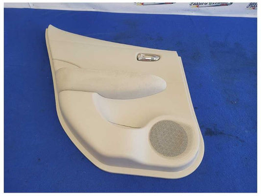 2011-2012 Nissan Leaf Driver Left Rear Back Door Panel Interior Trim 1856
