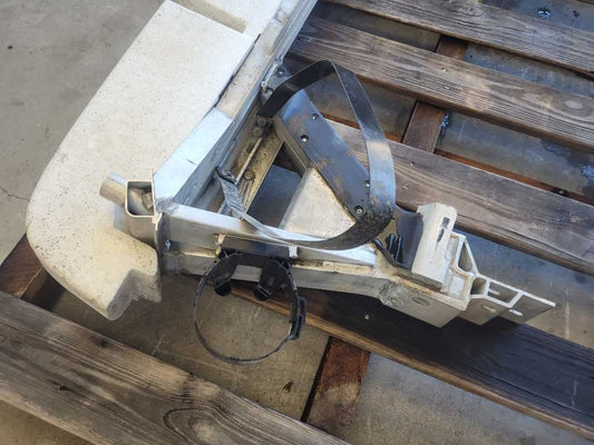 1996 Chevrolet Corvette Coupe Rear Bumper Crash Bar Reinforcement 2550