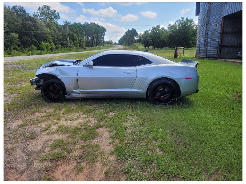 2010-2015 Chevy Camaro SS Driver Rear View Mirror Heat DD1 Paint Silver 2608 - The Parts Farm