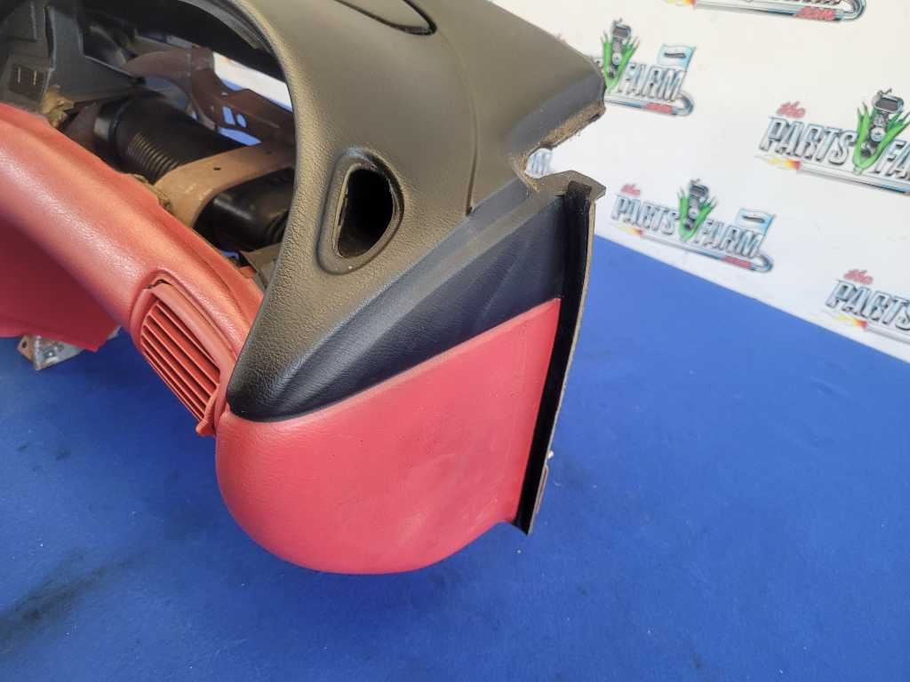1994-1995 Ford Mustang GT 5.0L Dashboard Panel Cover Black Red 2631 - The Parts Farm