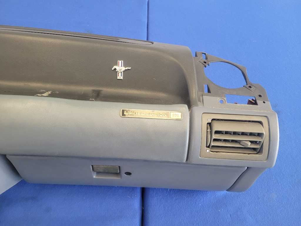 1990 Ford Mustang GT Mclaren Convertible Front Dashboard Panel Dash Frame 2603 - The Parts Farm
