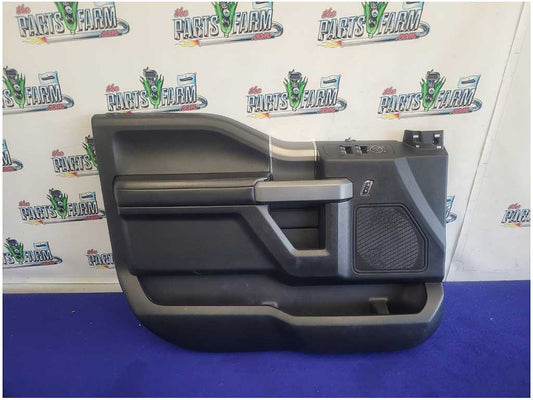 2015-2020 Ford F150 Pickup Truck Set Black Door Panels Card Front Back 2672