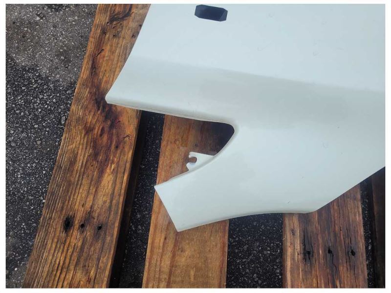 2011-2012 Nissan Leaf Driver Left Front Fender Body Paint QX1 1856 - The Parts Farm