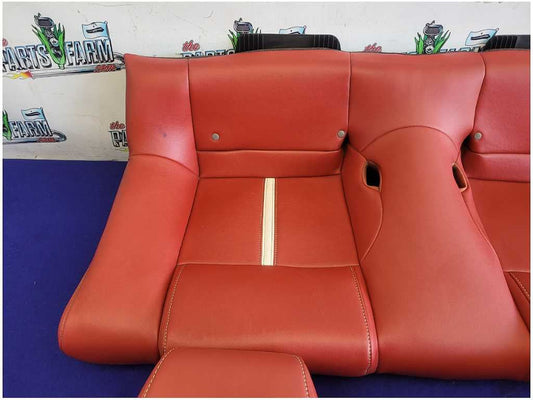 2011-2014 Ford Mustang GT Convertible Rear Leather Seats Upper Lower 2700