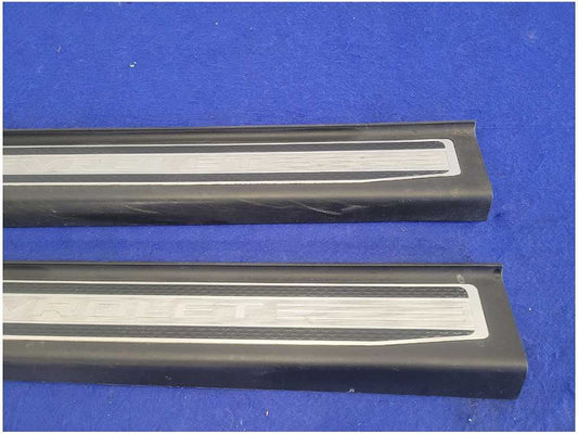 2010-2015 Chevrolet Camaro SS Pair Door Sill Plates Scuff Lower 2784