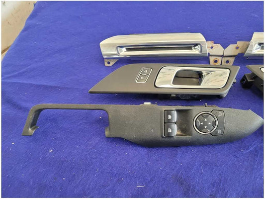 2015-2023 Ford Mustang GT S550 Pair Door Handle Pull Switch Window Lock 2748