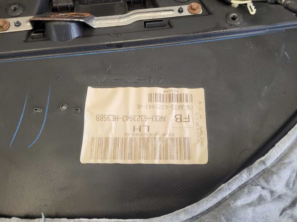 2010-2014 Ford Mustang GT Pair Coupe Door Panels Shaker Card Peeling 2653 - The Parts Farm