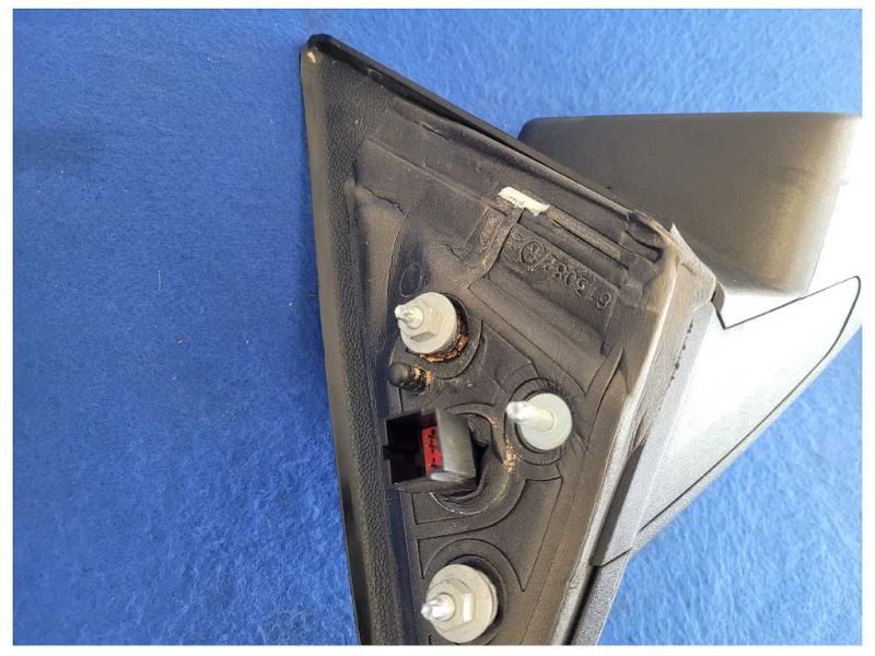 2013-2014 Ford Mustang GT Passenger RH Rear View Mirror Spot Paint L6 2605 - The Parts Farm