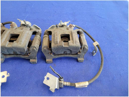 2015-2023 Ford Mustang GT S550 Pair Rear Back Brake Calipers Pads Hoses 2768