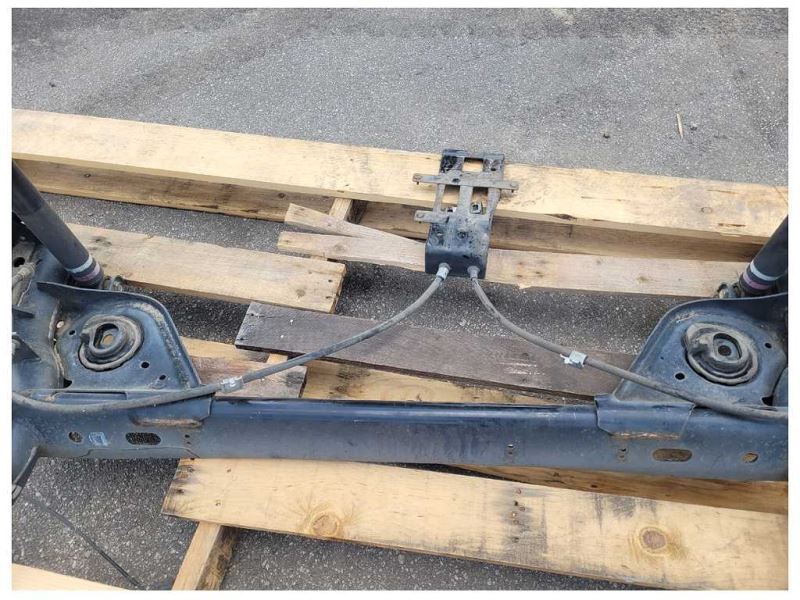 2011-2012 Nissan Leaf Back Axle Rear Subframe Beam Knuckle 1856 - The Parts Farm