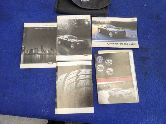 2014 Ford Mustang GT S197 5.0L Owner's Manual Booklet Pamphlet Cover 2856