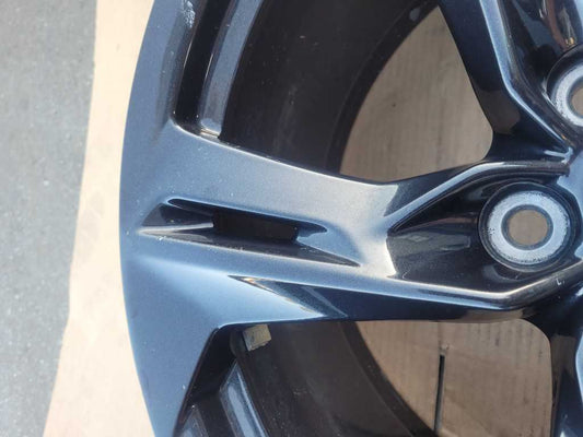 2016-2023 Chevrolet Camaro 1LE SS Aftermarket Wheel 20in Black Spoke Rim 2431