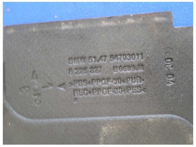 2001-2006 BMW M3 E46 Coupe Rear Trunk Tire Cover Spare Trim Carpet 2445 - The Parts Farm