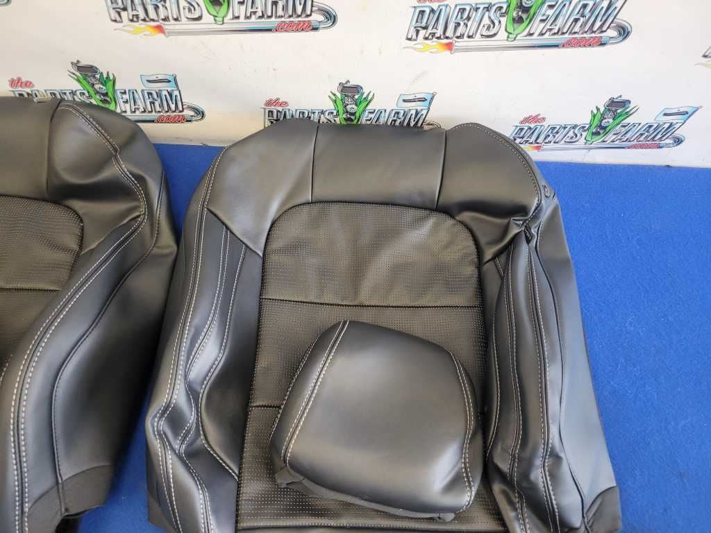2024 Ford Mustang GT S650 Coupe Set Seat Covers Leather Bucket Front Back M24 - The Parts Farm