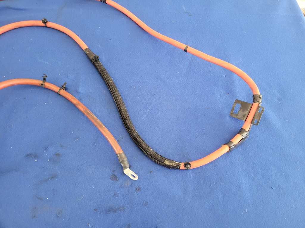 2010-2015 Chevrolet Camaro 1LE SS Wire Cable Battery Red Power 2650 - The Parts Farm