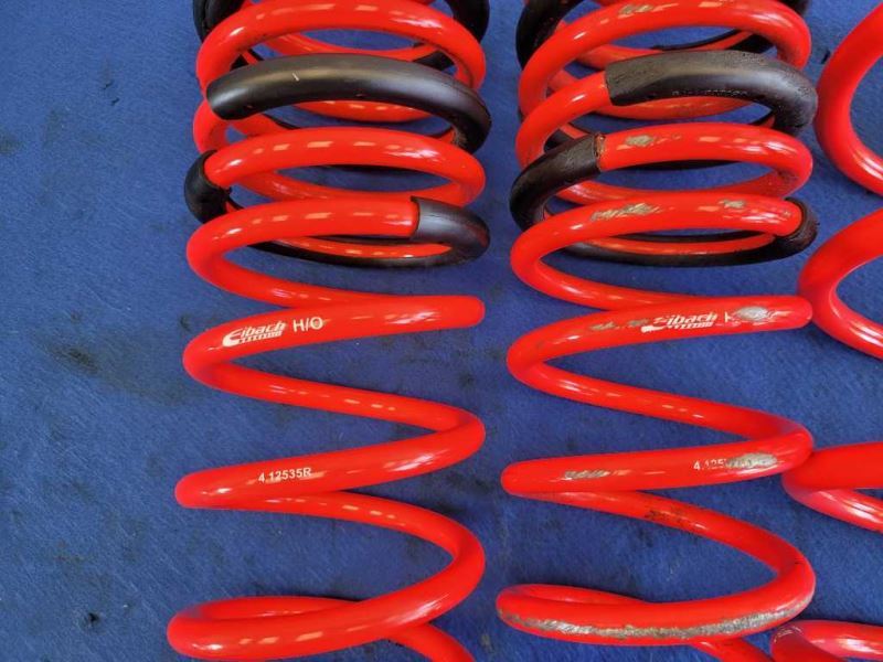 2011-2014 Ford Mustang GT Eibach Sportline Front Back Springs Red Lowering 2633 - The Parts Farm