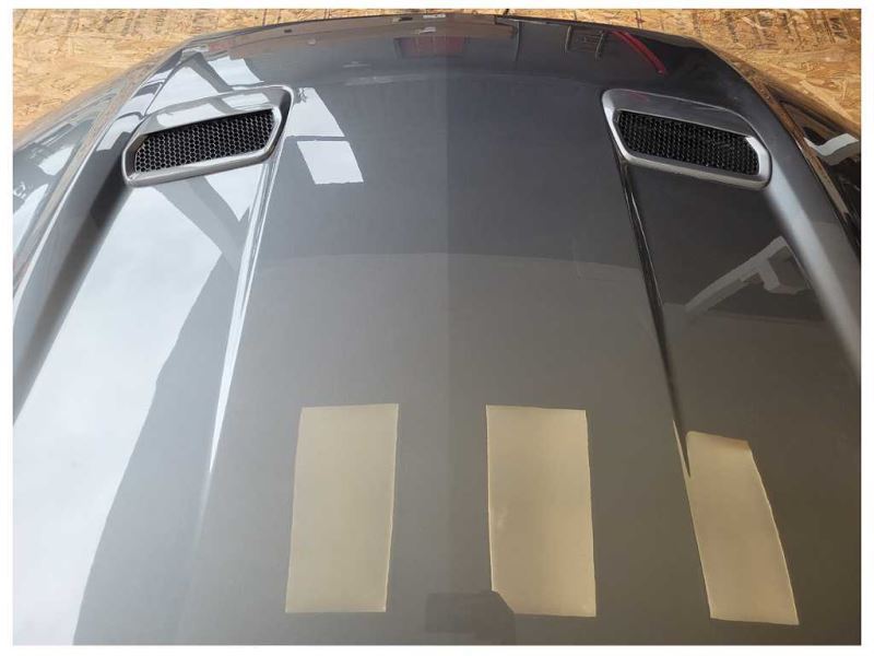 2018-2023 Ford Mustang GT New Take Off Front Hood Shell Scoop Paint Silver - The Parts Farm