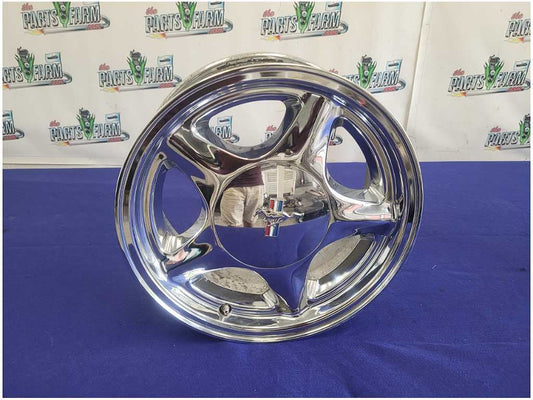 1987-1993 Ford Mustang GT LX Set Wheels 16x7 Chrome Finish Peeling Rim 2657