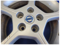 2011-2012 Nissan Leaf Wheel Rim 16x6.5 Alloy 5 Spoke Cap Silver 1856 - The Parts Farm