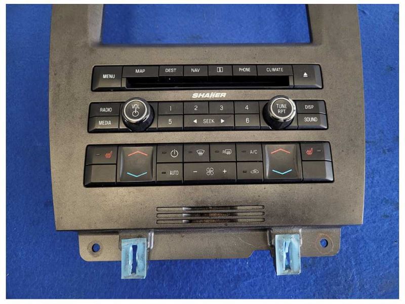 2014 Ford Mustang GT 5.0L Audio Info Screen Radio Control Panel Receiver 2613 - The Parts Farm