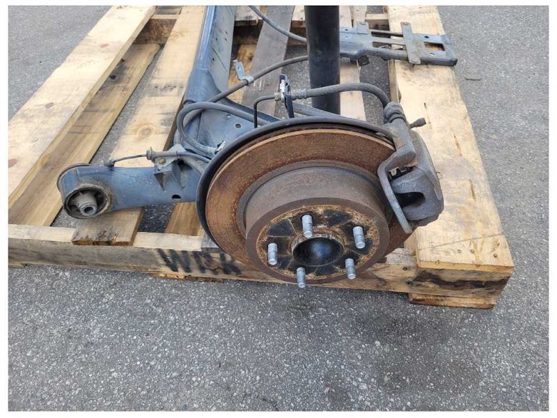 2011-2012 Nissan Leaf Back Axle Rear Subframe Beam Knuckle 1856 - The Parts Farm