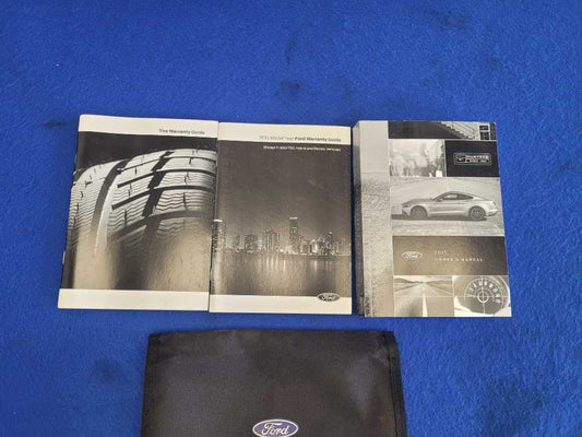 2015 Ford Mustang GT S550 Owner's Manual Cover Booklet Pamphlet 2669