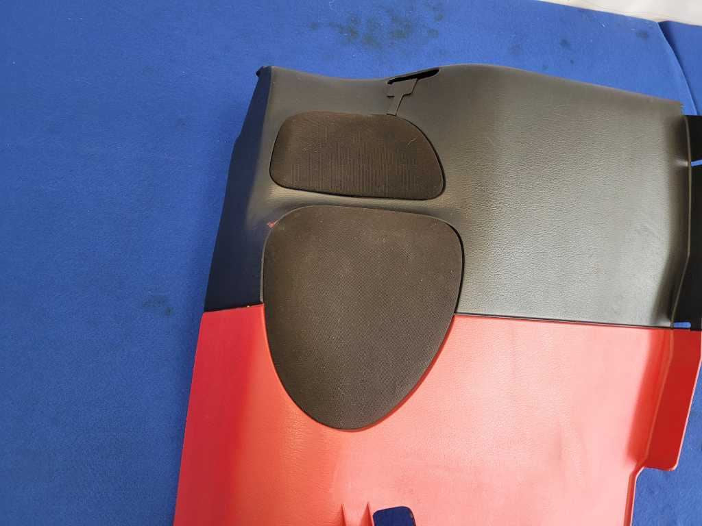 1994-1995 Ford Mustang GT Convertible Passenger Rear Quarter Trim Red 2631 - The Parts Farm